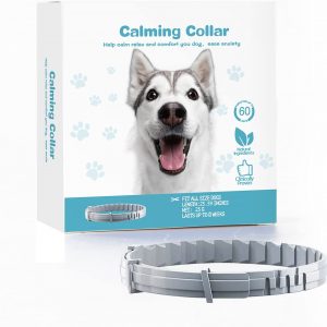 MONTAUR CPFK CALMING COLLAR FOR DOGS REDUCES ANXIETY AND STRESS 60-DAY ADJUSTABLE FOR ALL DOG SIZES