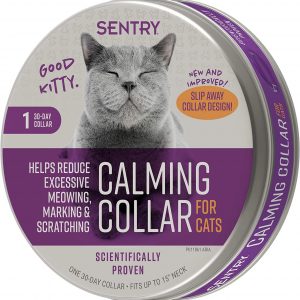 MONTAUR SENTRY PET CARE CALMING COLLAR FOR CATS